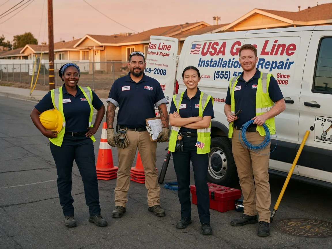 Gas Line Installation company in La Russell, MO